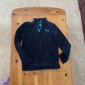 Under Armor Youth Medium Cold Gear Zip Up
